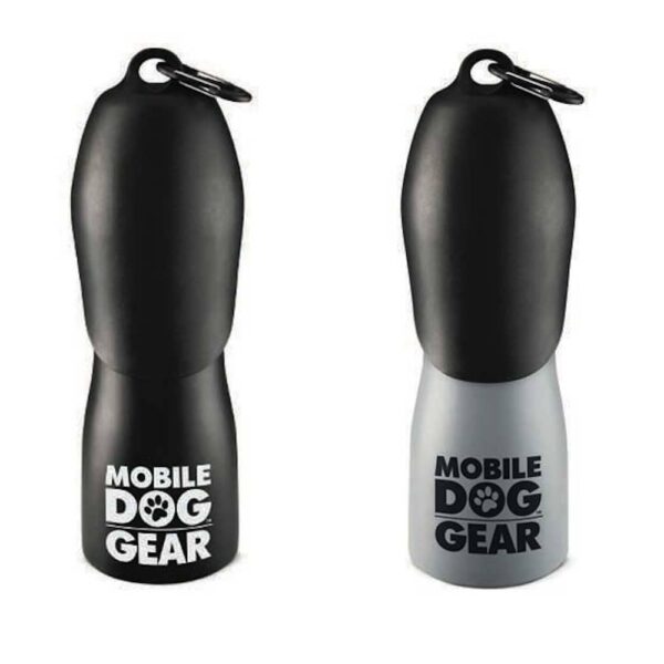 MDG 25 Oz Water Bottle Black and Gray 01