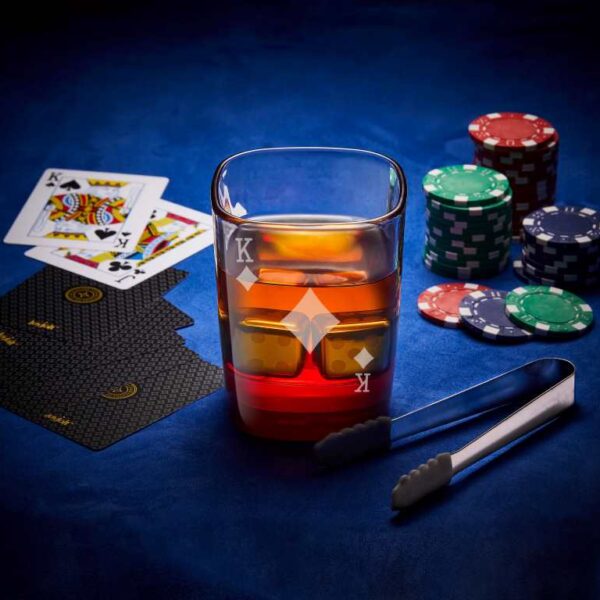 Poker King of Diamonds Whiskey Gift 01