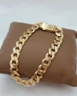 18K Gold Monaco Bracelet Chain 5