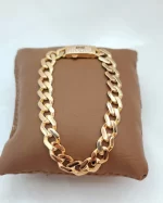 18K Gold Monaco Bracelet Chain 4