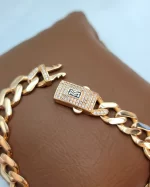 18K Gold Monaco Bracelet Chain 3
