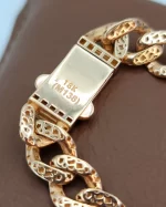 18K Gold Monaco Bracelet Chain 2
